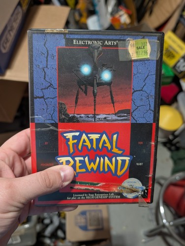 Sega Genesis - Fatal Rewind - (Tested & Guaranteed) EA Video Game