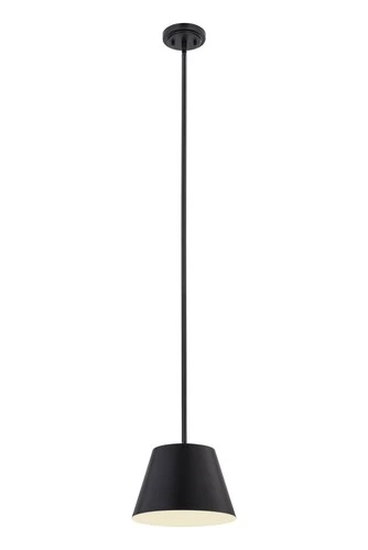 Z-Lite 2307-12 Lilly 12"W Pendant - Black - Picture 10 of 12