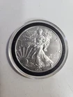 2019 American Silver Eagle 1 oz Fine .999 Silver Dollar in Capsule