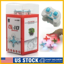 Cheerson CX-10 Mini 2.4G 4CH 6 Axis LED RC Quadcopter RTF Micro Drone AircraftAN