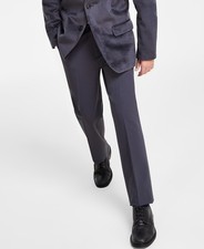 Calvin Klein Big Boys Stretch Performance Pants - Dark Gray Size 14