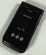 Samsung Blade / Ace SPH-A900 - Black Sprint Cellular Flip Phone, Untested
