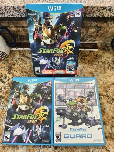 Nintendo Star Fox Zero + Star Fox Guard Wii U Action NTSC-U/C Bonus Game