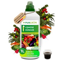 PurgrüN Bio GemüSedüNger, Npk 3+2+6, Kalium, 1 Liter