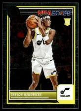 2023-24 Hoops Premium Stock Taylor Hendricks Rookie Utah Jazz #222