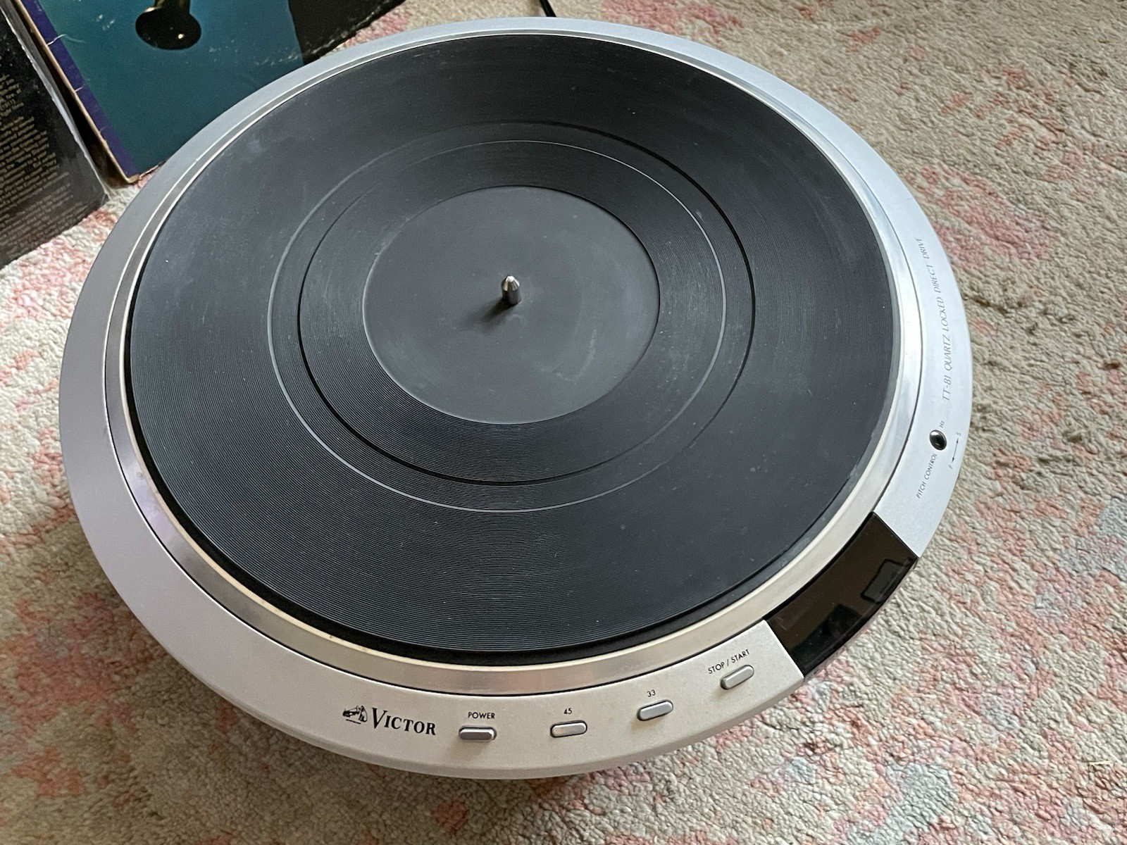 Victor TT-81 Quartz Direct Drive Turntable Motor Unit – Vintage Japan AC100V
