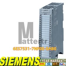 New Siemens 6ES7 531-7NF00-0AB0 S7-1500 analog input module 6ES7531-7NF00-0AB0