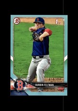 2018 Bowman Draft Sky Blue #BD-33 Durbin Feltman Boston Red Sox #/499