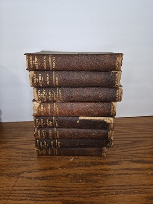Bulk Lot Of 24 Makers Of History Abbott Hardcover Book 1900s