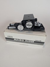 Velbon Super Mag Slider Focusing Adjuster Macro Slider With Instructions