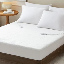 Homemate Heated Mattress Pad California King Size, Electric Coral 
