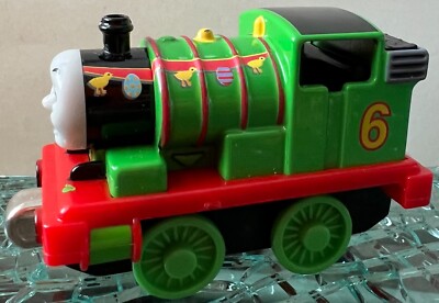 Thomas & Friends Learning Curve Take Along 2002 Easter Percy Engine EUC