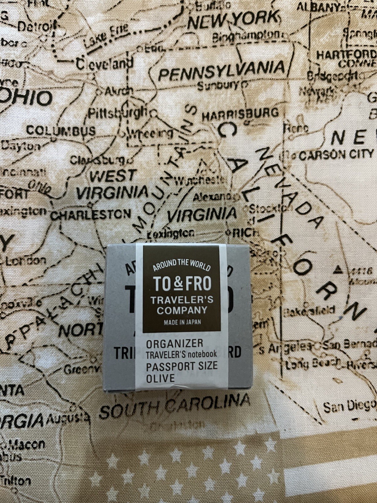 TO&FRO Traveler’s Company/Notebook Traveler’s Organizer/Passport/Olive