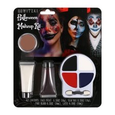 Halloween Makeup Kit for Clown Makeup Kit Vampire Zombie Fake Blood Makeup Kit