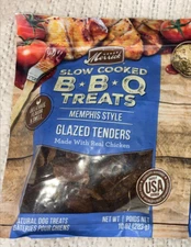 Merrick Dog Treats Slow Cooked BBQ Glazed Tenders Chicken 10 Oz