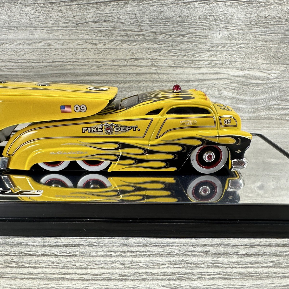 Custom Crew The Sledster Yellow Fire Dept Engine Co. 143 Big Lou