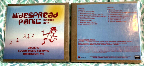 WIDESPREAD PANIC LIVE 8-26-17 Arrington VA LOCKN' FESTIVAL 2 CD *NEW - 第 1/1 張圖片