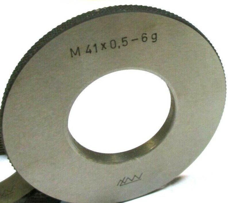 Produktbild von LMW Gewindelehrring Gut M41 X 1,5 – 4h, Lehrring H38461, NEU, Deutschland