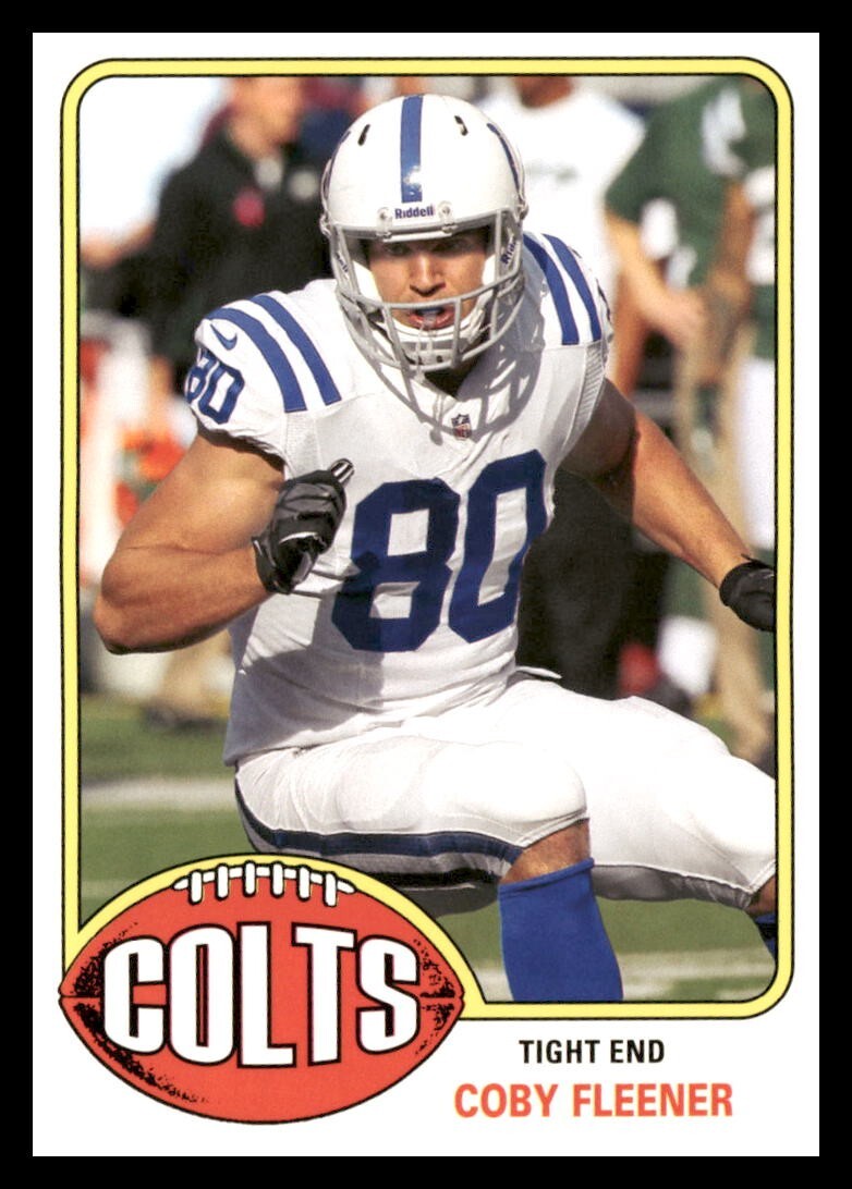 2013 Topps Archives - Coby Fleener #46
