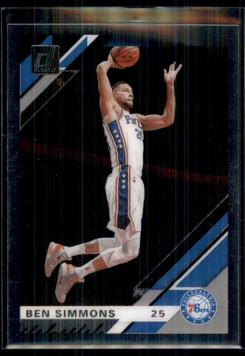 2020-21 Clearly Donruss Ben Simmons Philadelphia 76ers #33