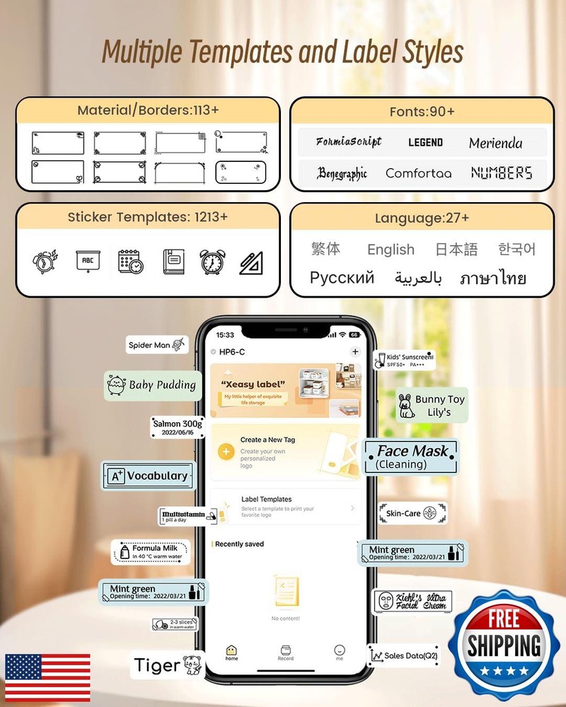 Compact Vretti Label Maker Machine with Tape – Easy-to-Use Mini Labeling Tool for Home & Office Compact Vretti Label Maker Machine with Tape – Easy-to-Use Mini Labeling Tool for Home & Office