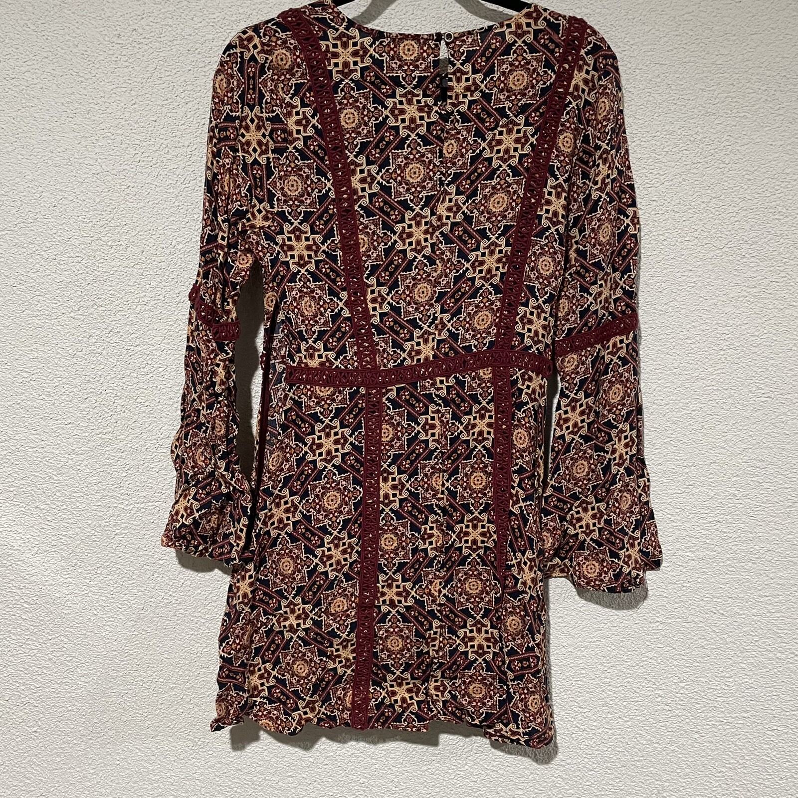 ONE HART Geometric Patterned Romper Size Large - image 9