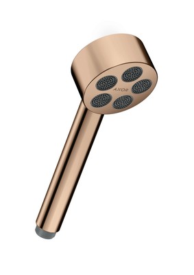 Hansgrohe hand shower Axor One 75 1jet 48651300 Polished Red Gold