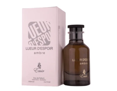LUEUR D'ESPOIR AMBRE Emir 100ml Unisex EDP Fragrance Spray by Paris Corner
