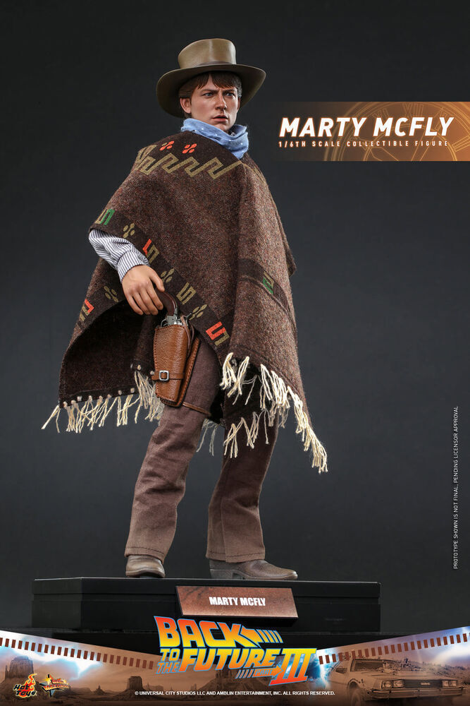 New Hot Toys MMS616 Back to the Future Part III 1/6 Marty McFly