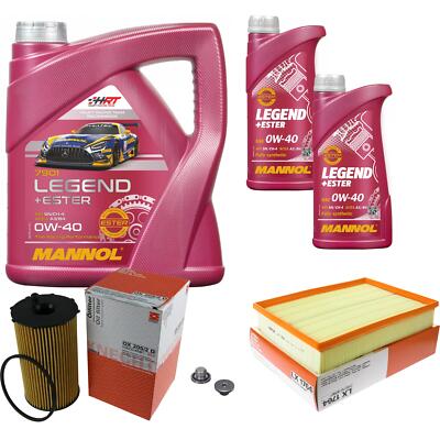 MAHLE Inspektionspaket 6 L MANNOL Legend+Ester 0W-40 für Land Rover Discovery