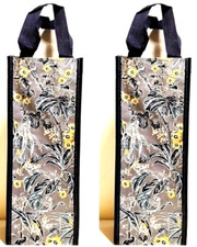 Vera Bradley Bottle Tote Multi Color Floral Print 2 pcs / order