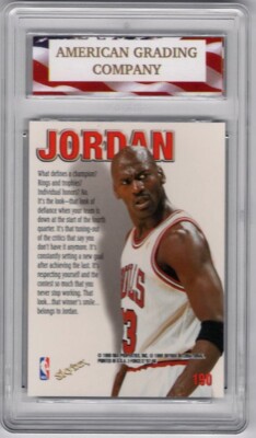 1997 Skybox Z-Force #190 Michael Jordan AGC 10 Gem Mint | eBay