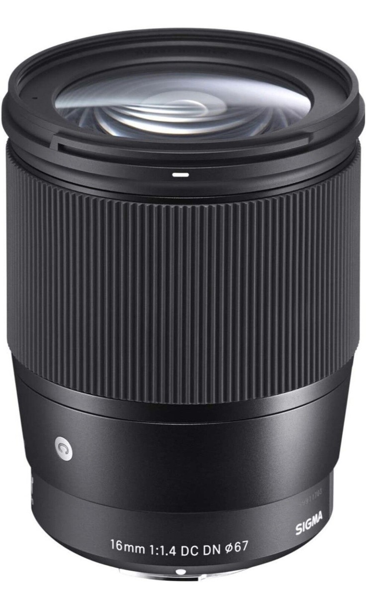 Sigma 16mm f/1.4 DC DN Contemporary Lens for Canon EF-M | eBay