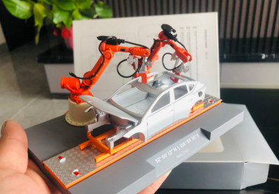 Almost Real 1/43 Full-automatic production line diecast robot arm car model