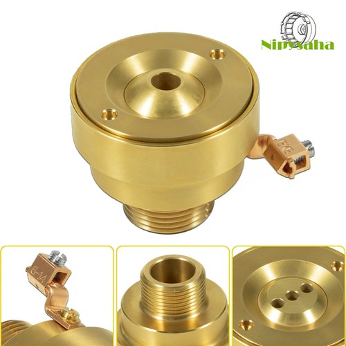3 Hole Pool Brass Deck Jet Nozzle with Ground Lug For Swimming Pool,Spa Fountain