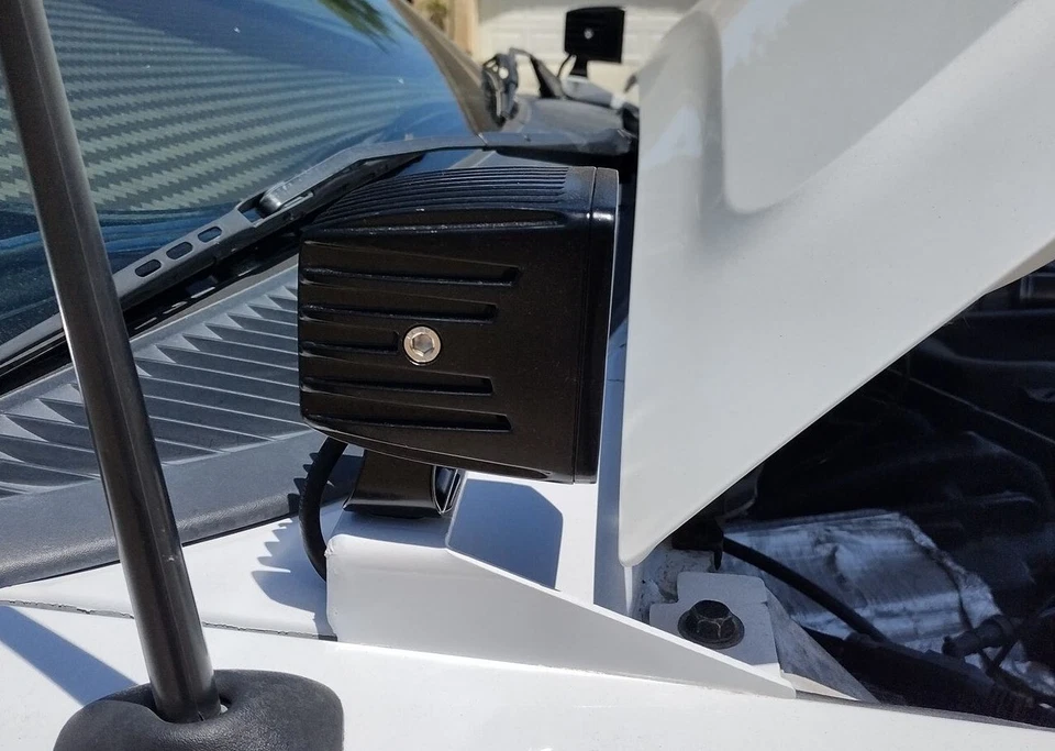 93-11 Ford Ranger A Pillar Light Brackets, With Mounting Hardware - Made in USA! - Image 4 of 4