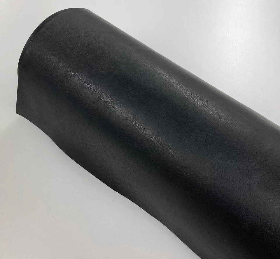 PVC Leather Look Fabric Soft Feel Heavy Faux for Jackets Upholstery 611GSM - Image 4 of 4