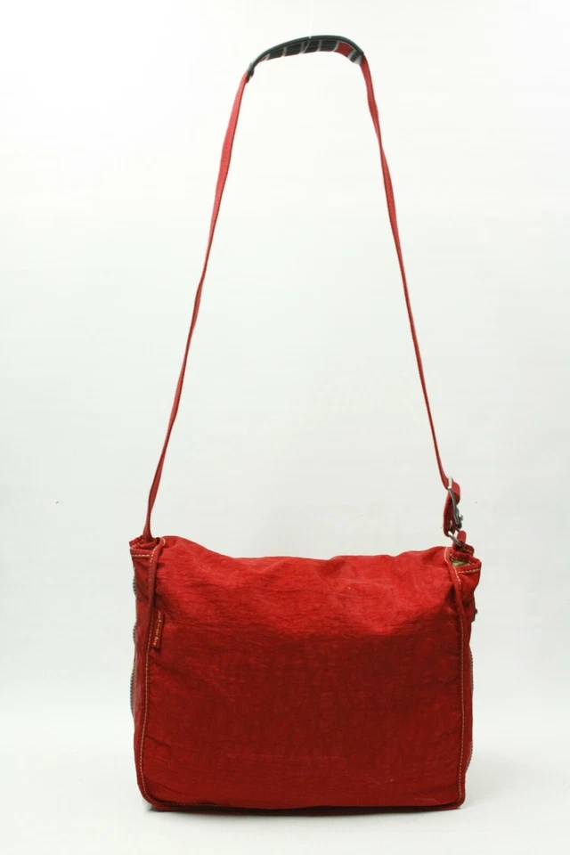 Bolso Bandolera KIPLING Rojo Expandible Lateral Hombro Mensajero Bolso Foto 2 de 4