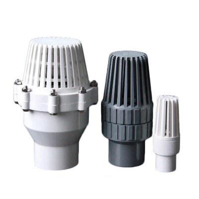  Non-Return Valve PVC Check Valves + Strainer Foot Valve Solvent Weld 32mm-160mm