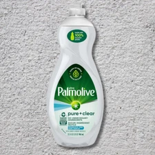 Palmolive Ultra Dishwashing Liquid Dish Soap, Pure + Clear Fragrance Free - 32.5