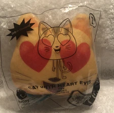 #7 - Cat With Heart Eyes Character - Emoji Movie 2018 McDonald's Happy Meal Toy
