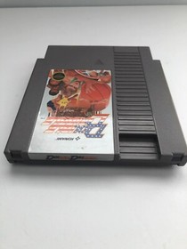 DOUBLE DRIBBLE Vintage NBA Basketball Nintendo NES Game Cartridge AND SLEEVE! 🔥
