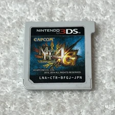 Monster Hunter 4G 3DS Game Japan Version US Seller LNA-CTR-BFGJ