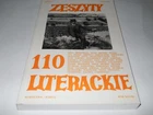 ZESZYTY LITERACKIE 110 BRODSKI IWASZKIEWICZ LUNDQUIST MARAI RILKE ZAGAJEWSKI