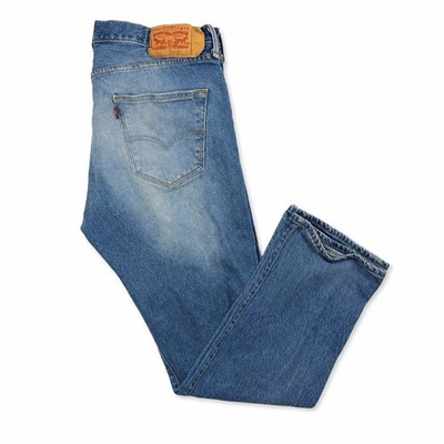 Levi's 501 Original Fit Medium Wash Men's Jeans Size 34