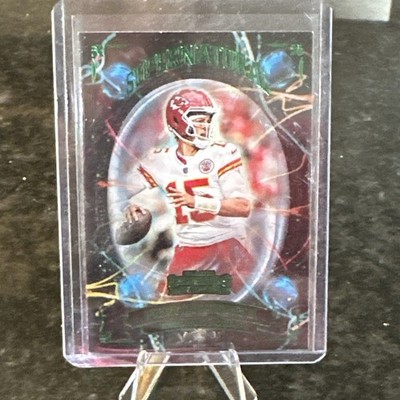 Panini 2022 Contenders Supernatural Patrick Mahomes II SN-PMA Chiefs Insert