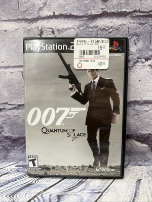 James Bond 007 Quantum of Solace PlayStation 2 PS2 Complete With Manual CIB