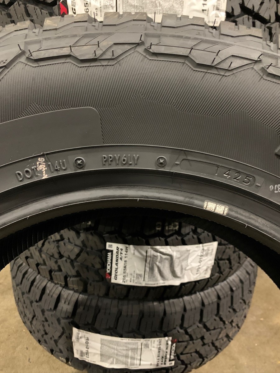 2 New 265 65 18 Yokohama Geolandar A/T4 All Terrain Tires | eBay