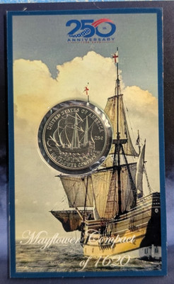 2026  Semiquincentennial Quarters Mayflower Compact -   100x55 mm