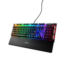 SteelSeries Apex Pro OLED Mechanical Gaming Keyboard Wired RGB - Black